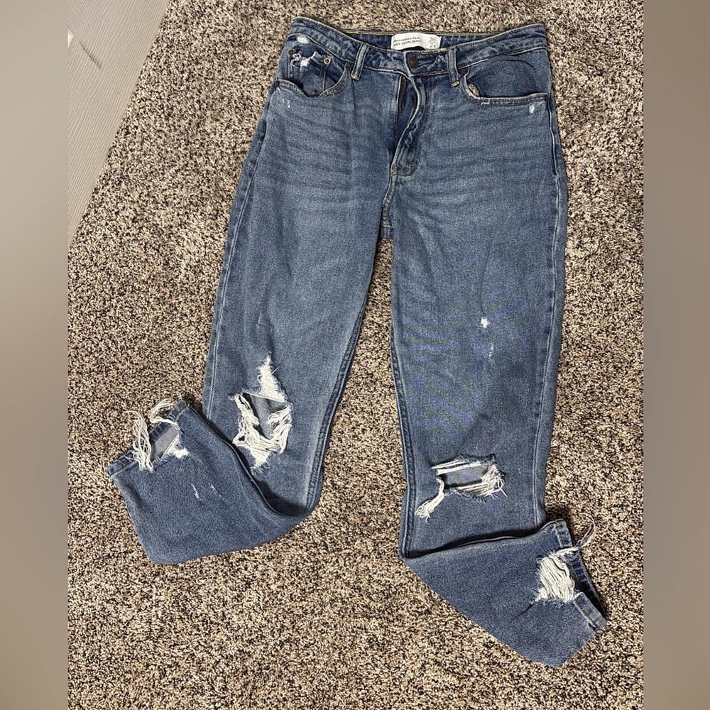 Abercrombie and Fitch Mom Jeans